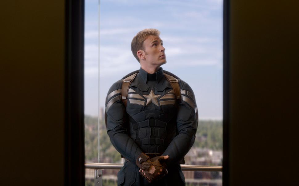 Captain America Marvel Chris Evens The Winter Soldier - HD Wallpaper 