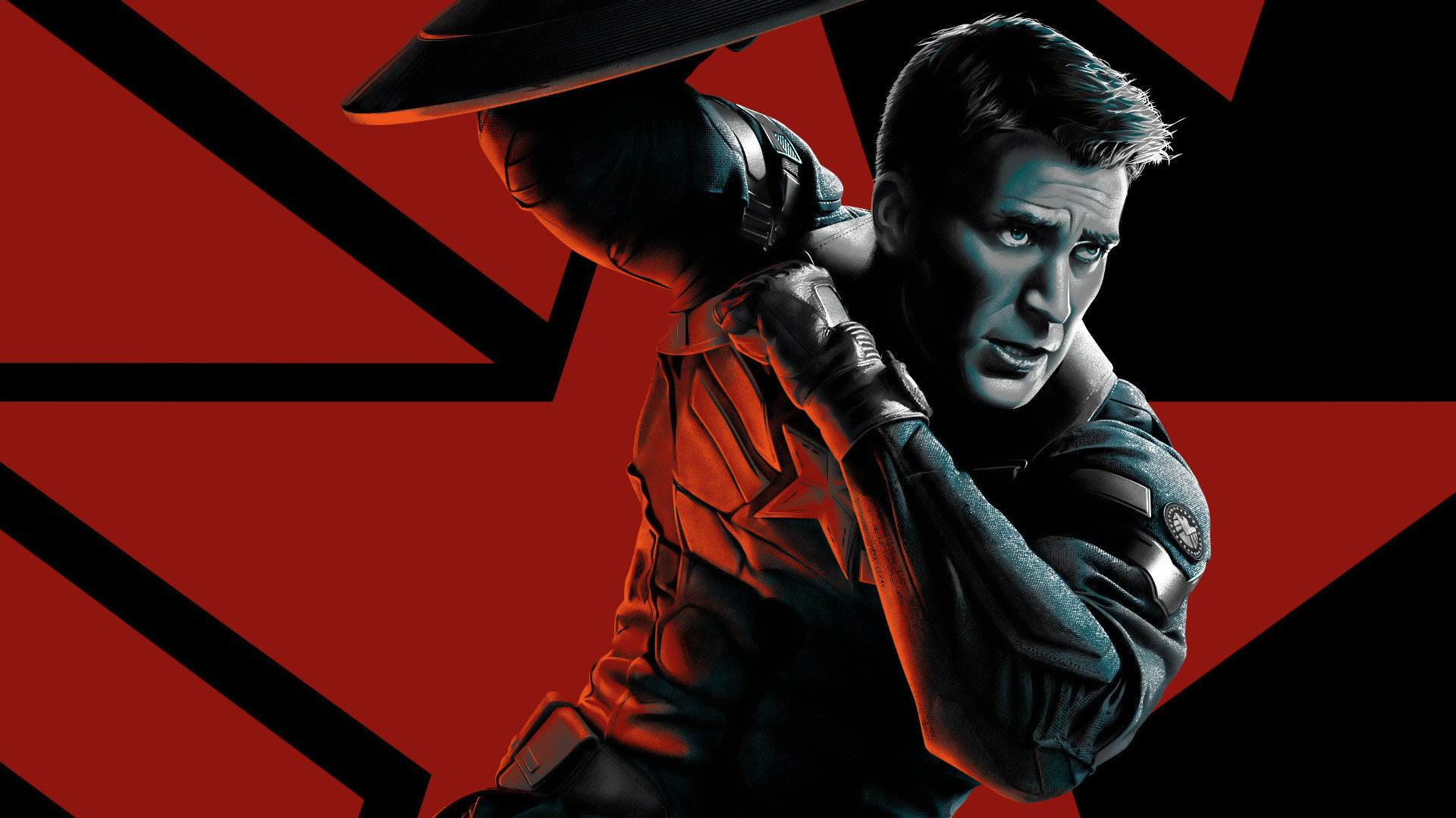 Captain America Winter Soldier Wallpaper Uhd - HD Wallpaper 