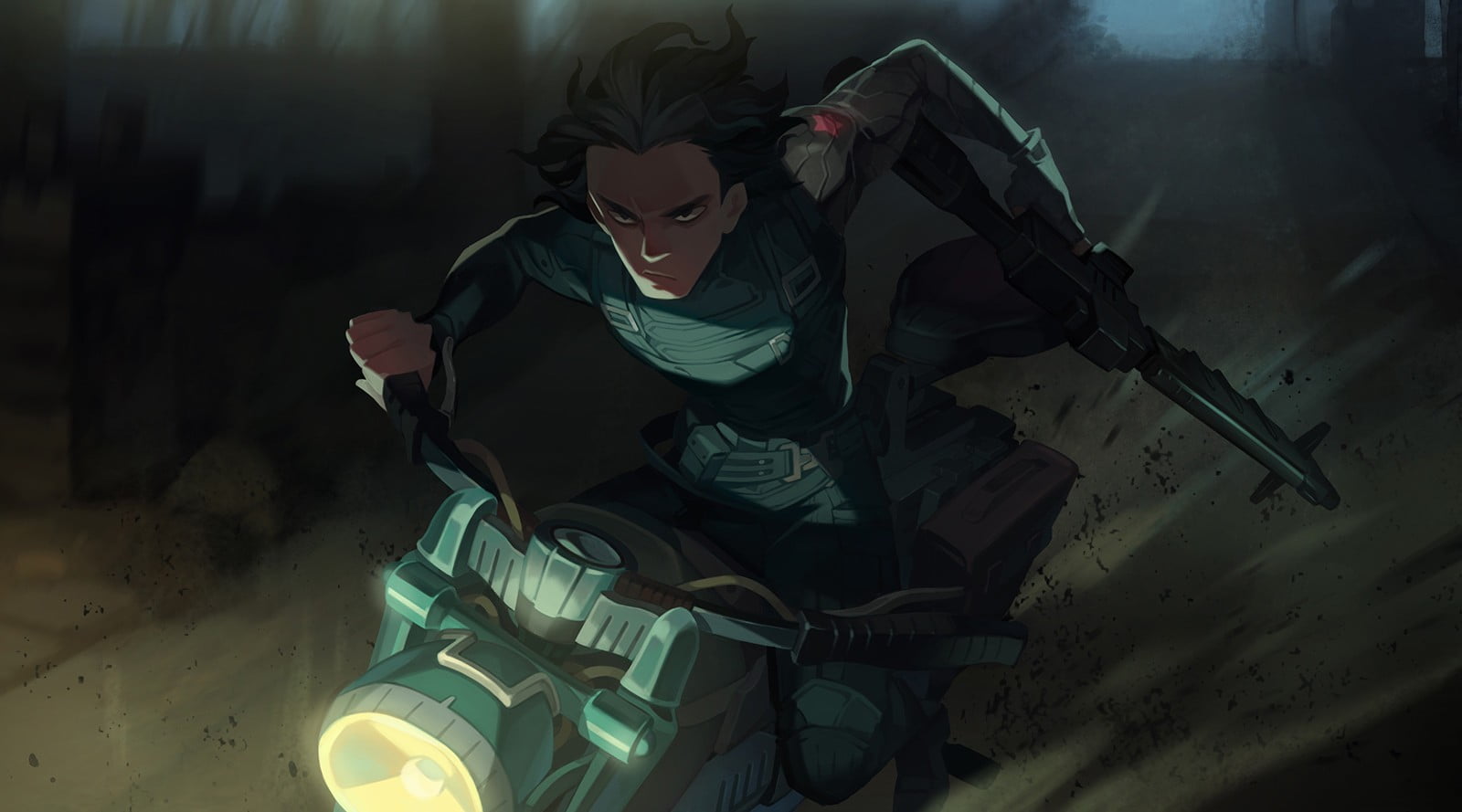 Winter Soldier Anime - HD Wallpaper 