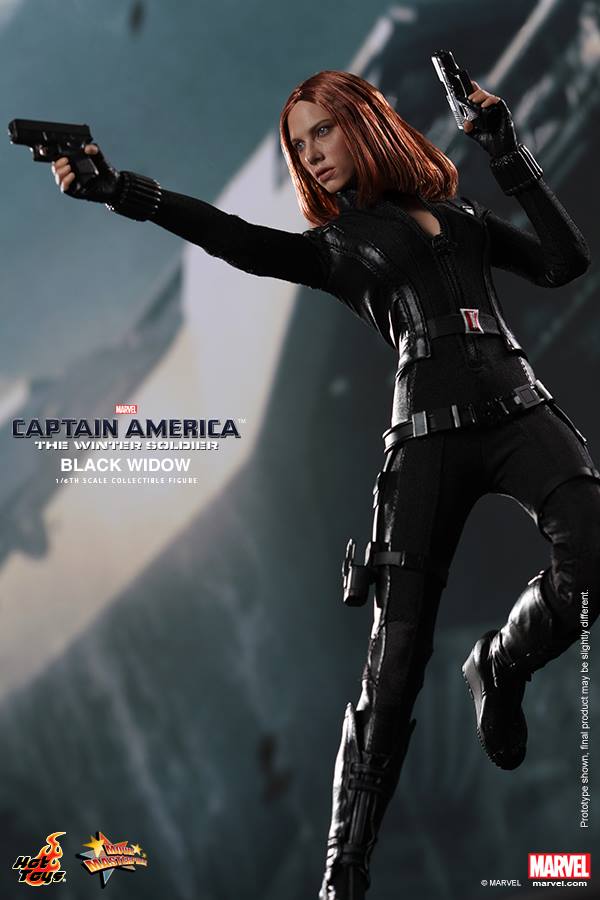 Winter Soldier Black Widow Hot Toys - HD Wallpaper 