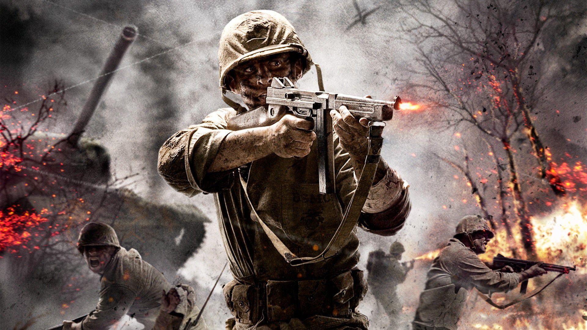 Cod Ww2 Ps Vita Wallpaper - Call Of Duty World At War - HD Wallpaper 