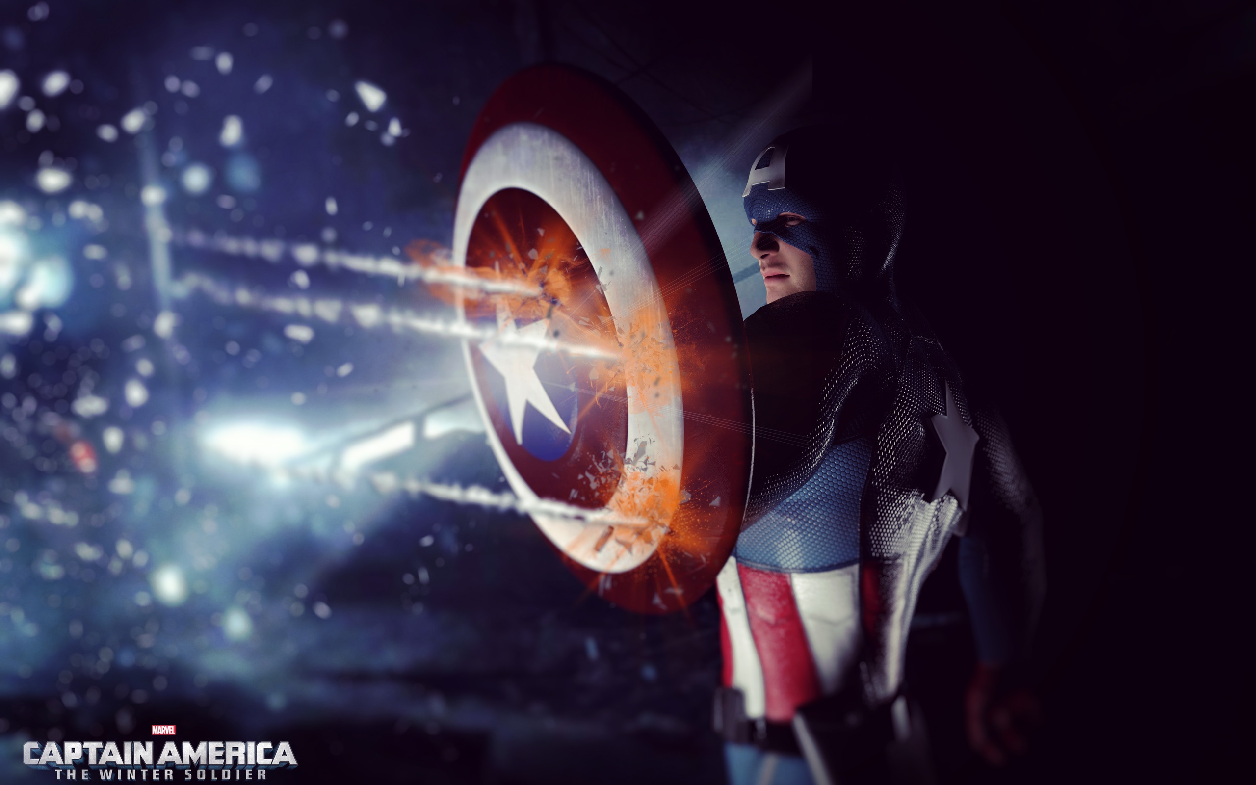 Wallpaper Captain America - 5 Piece Canvas Marvel - HD Wallpaper 