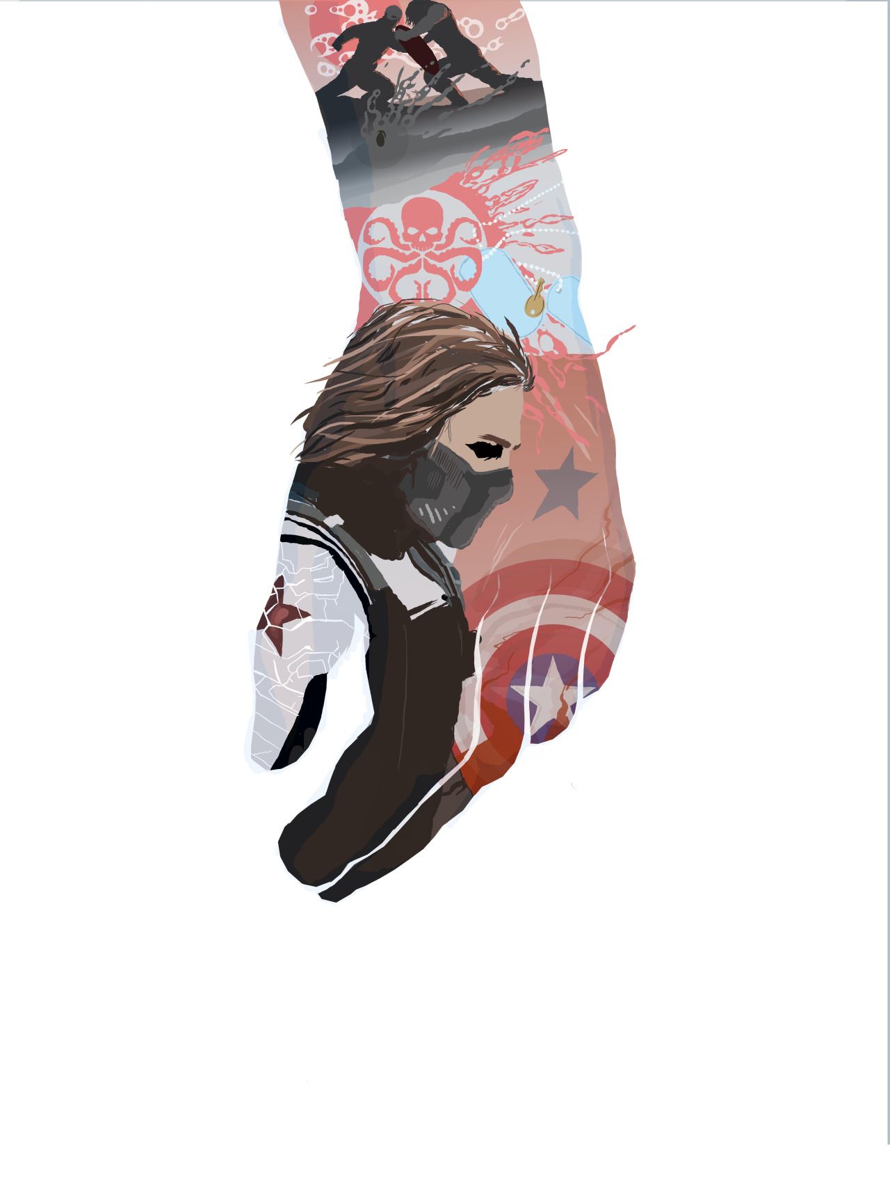 Hydra Captain America - HD Wallpaper 