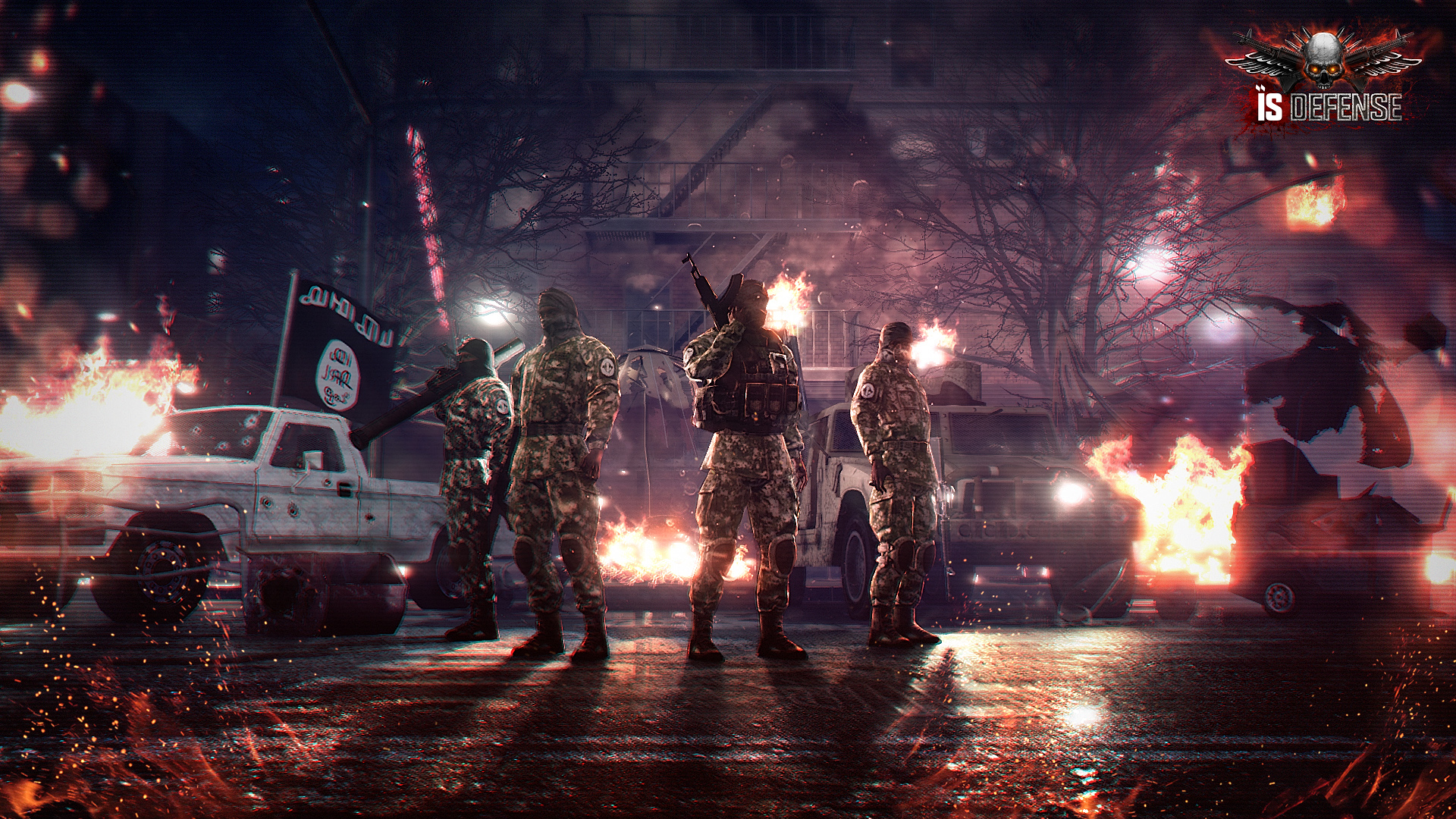 Defense Video Game - HD Wallpaper 