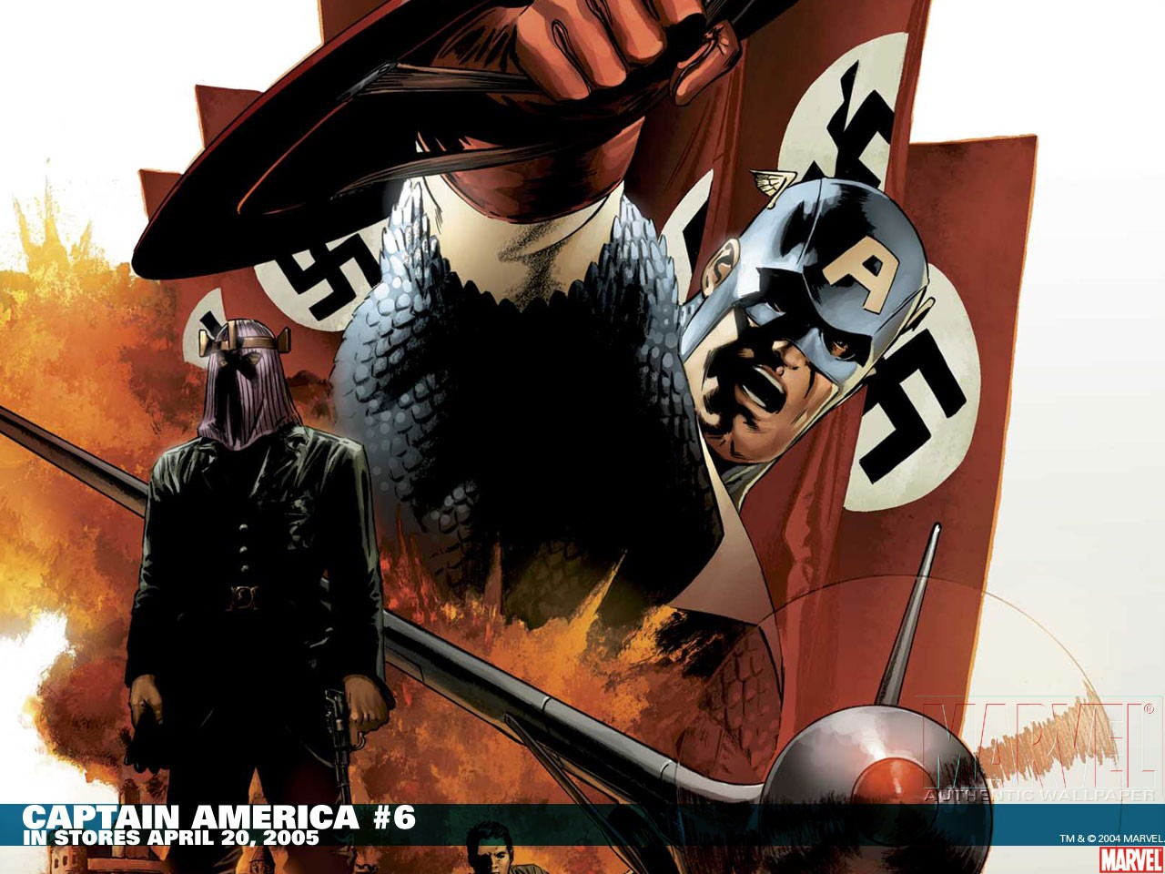 Captain America By Ed Brubaker Vol 1 Omnibus - HD Wallpaper 
