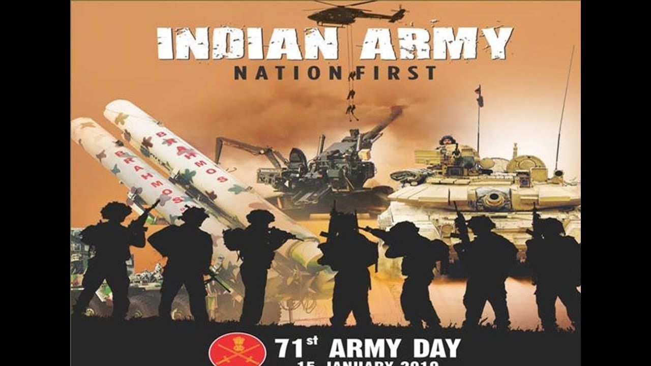 Indian Army Hd Wallpapers - Today Indian Army Day - HD Wallpaper 