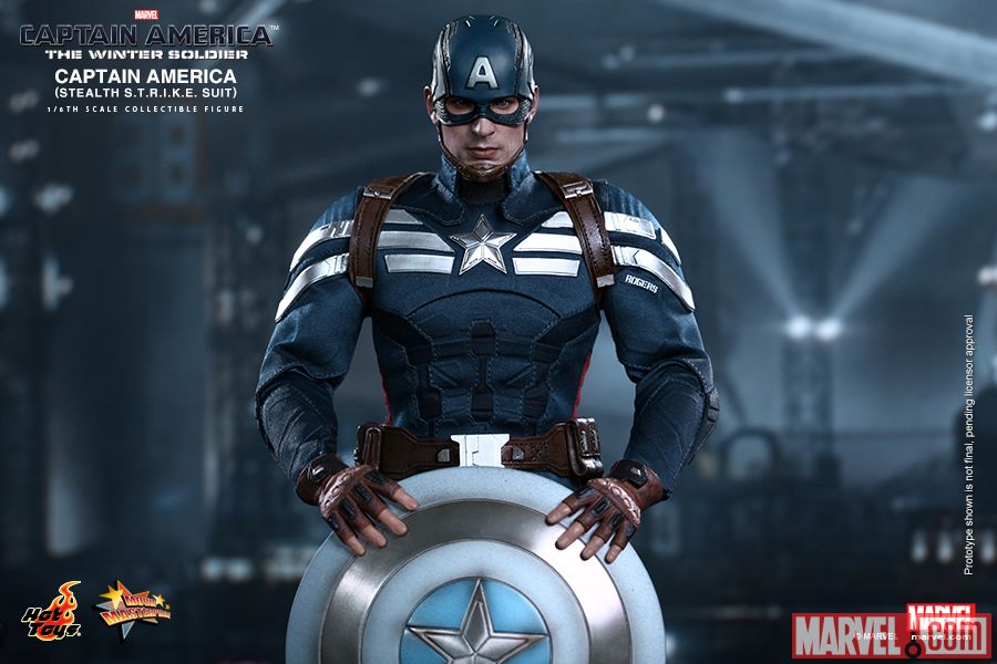 The Winter Soldier Figure From Hot Toys - Captain America The Winter Soldier Strike Suit - HD Wallpaper 