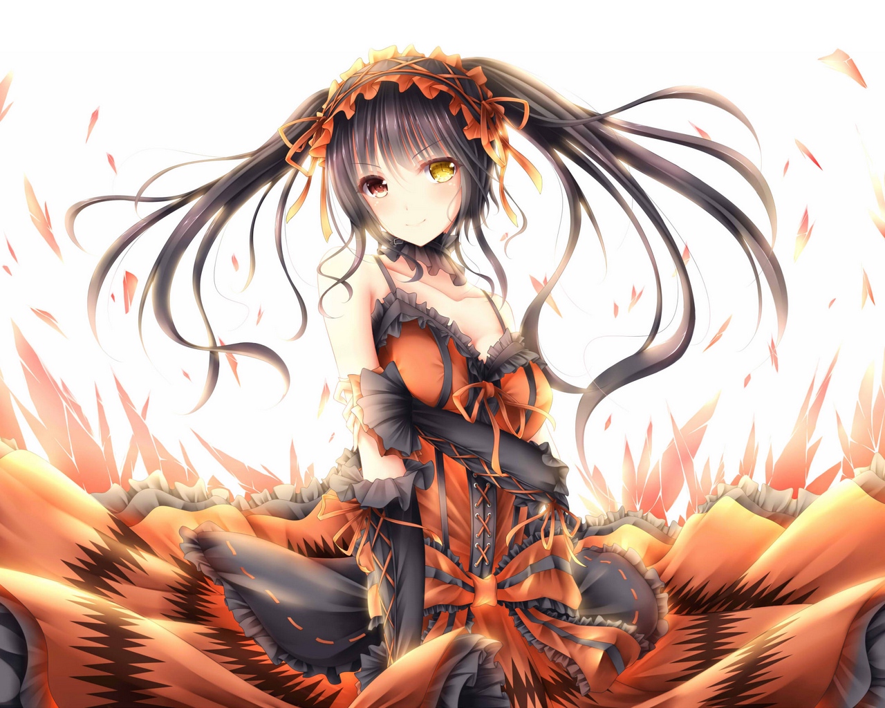 Wallpaper Date A Live, Anime, Girl, Dress - Daet A Live Anime Girls - HD Wallpaper 