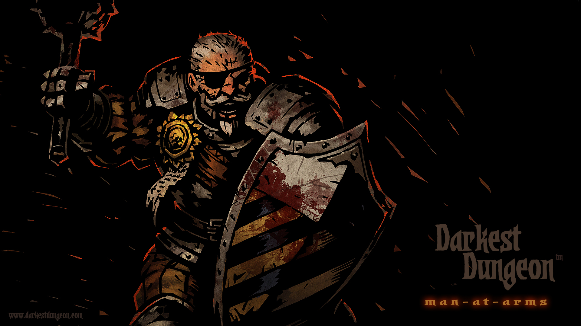 Darkest Dungeon Desktop Background - HD Wallpaper 