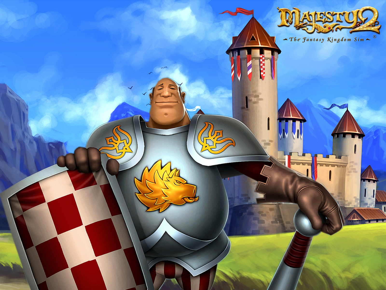Castle Defence Standard Wallpaper - Majesty 2 - HD Wallpaper 