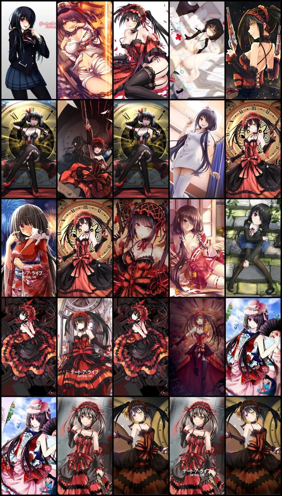 Tokisaki Kurumi Wallpaper Phone - HD Wallpaper 