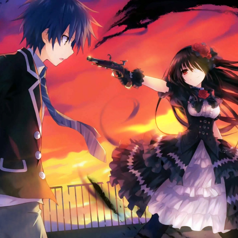 Kurumi 5 Years Ago - HD Wallpaper 