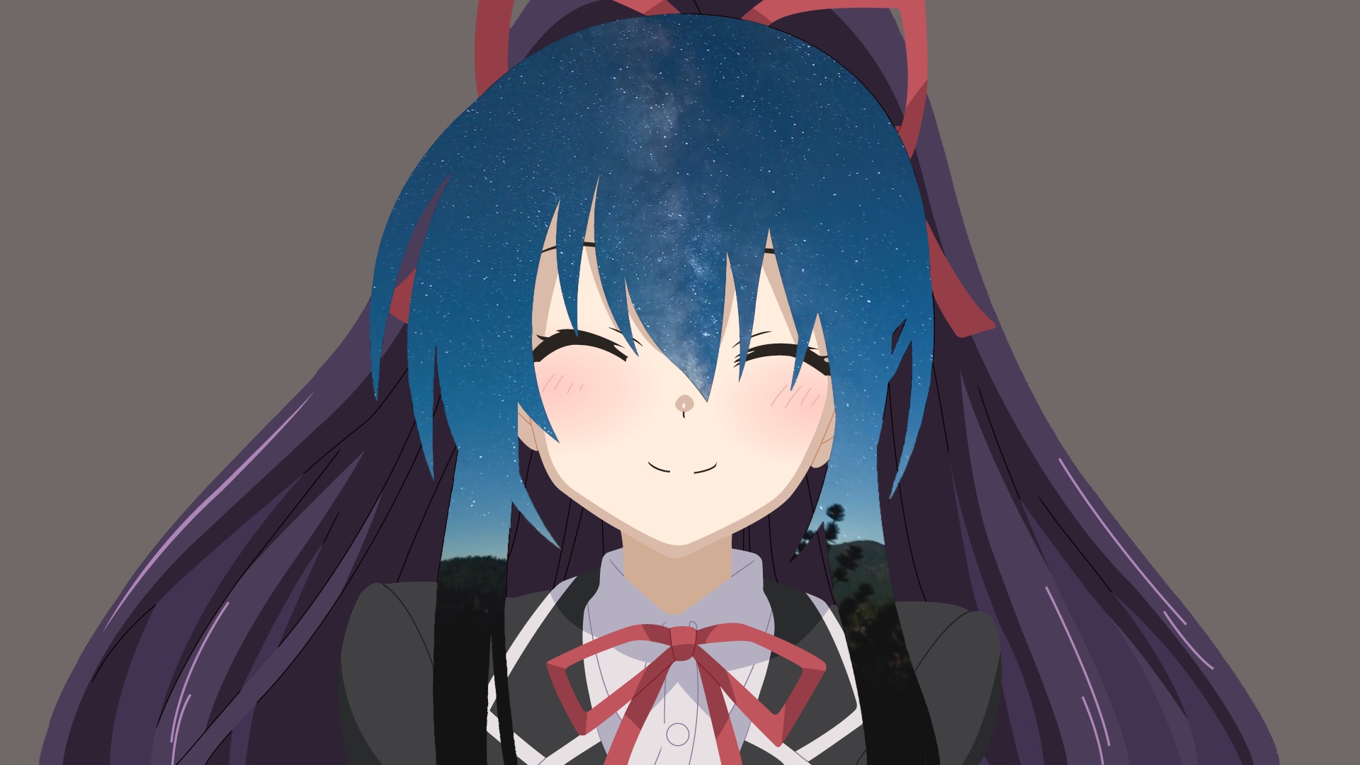 Date A Live Tohka Smile - HD Wallpaper 