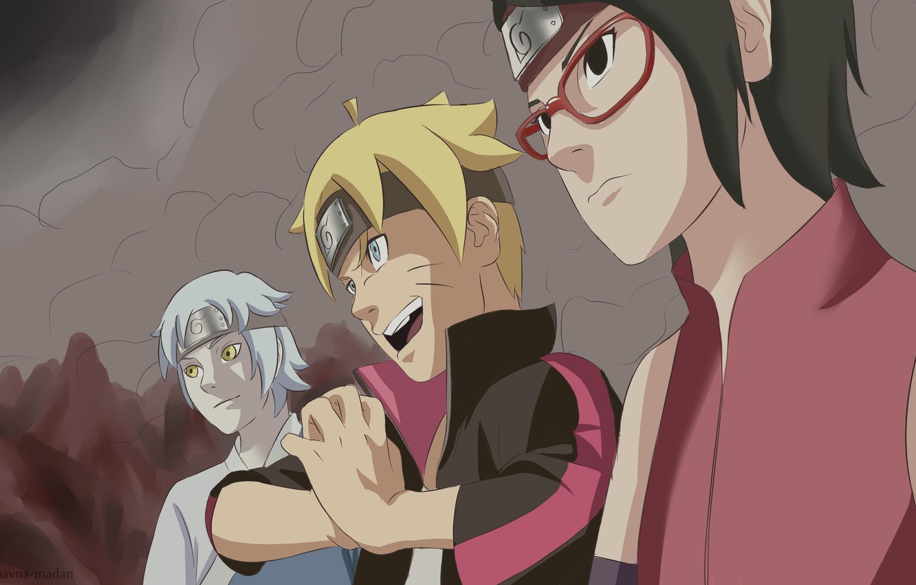 Photo Wallpaper Game, Naruto, Anime, Ninja, Asian, - Sarada Uchiha - HD Wallpaper 