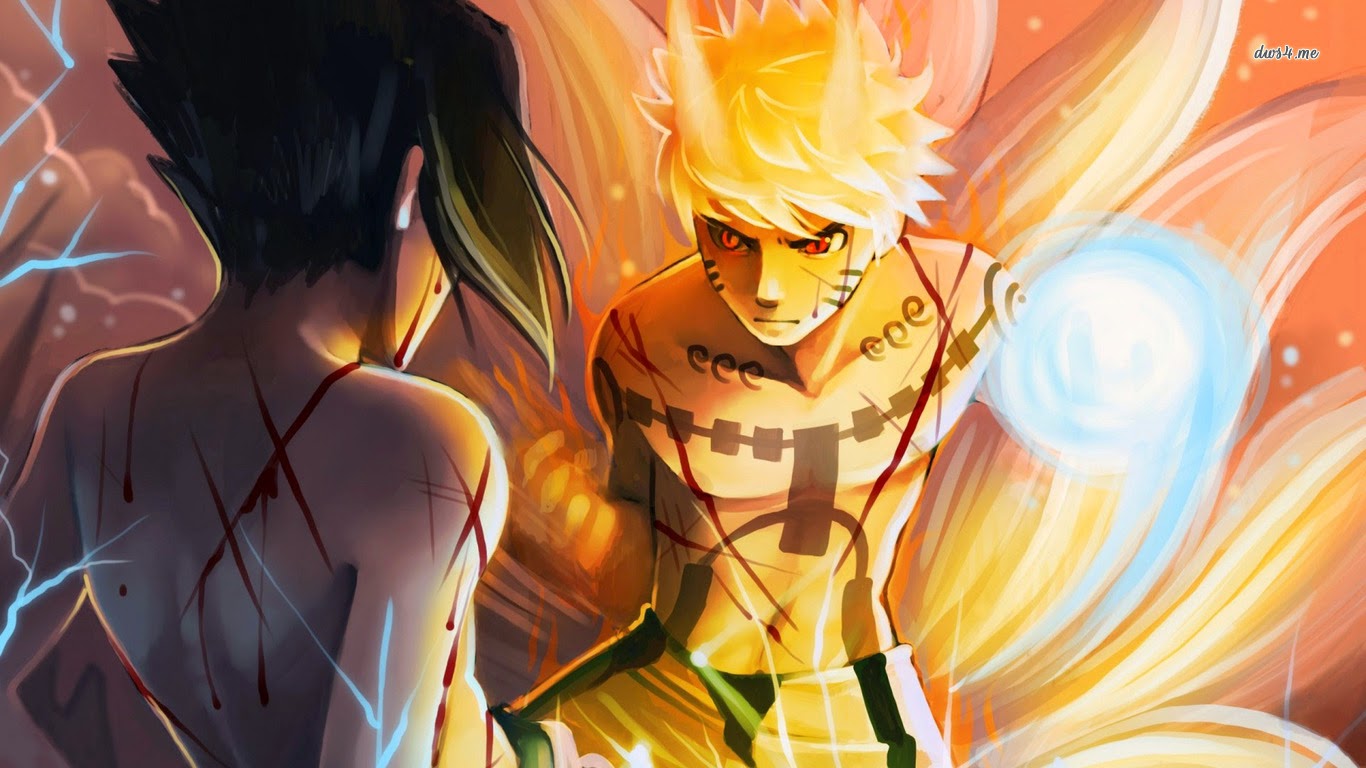 Naruto Shippuden Naruto Wallpaper - Uzumaki Sasuke Uchiha Naruto - HD Wallpaper 