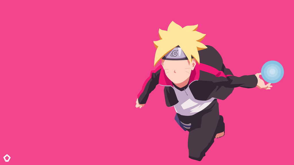 Boruto Wallpaper Minimalist - HD Wallpaper 