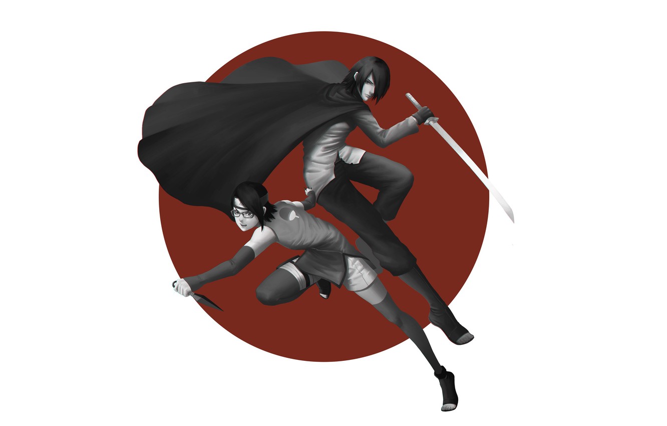 Photo Wallpaper Uchiha Sasuke, Naruto, Uchiha Clan, - Cartoon - HD Wallpaper 