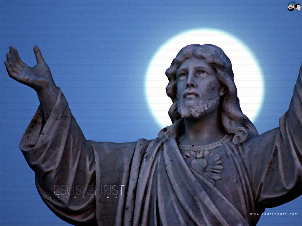 Wallpaper Wajah Yesus - Santa Banta - HD Wallpaper 
