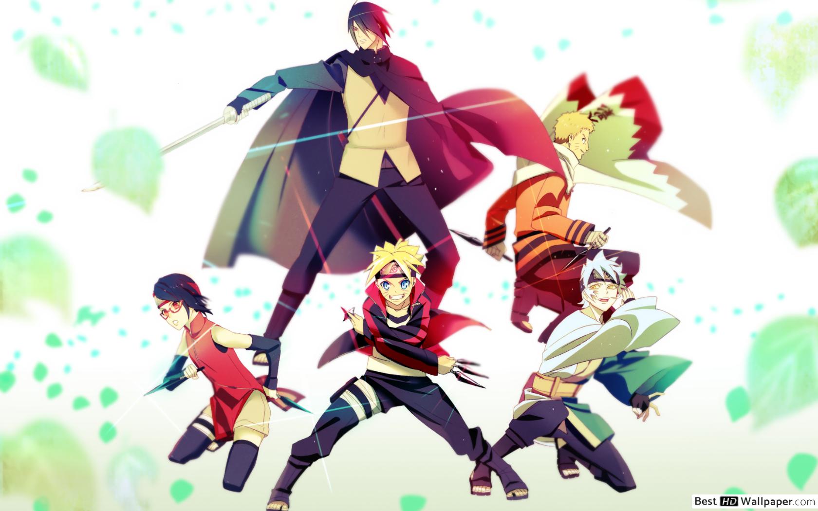 Boruto Sarada Mitsuki Naruto Sasuke - HD Wallpaper 