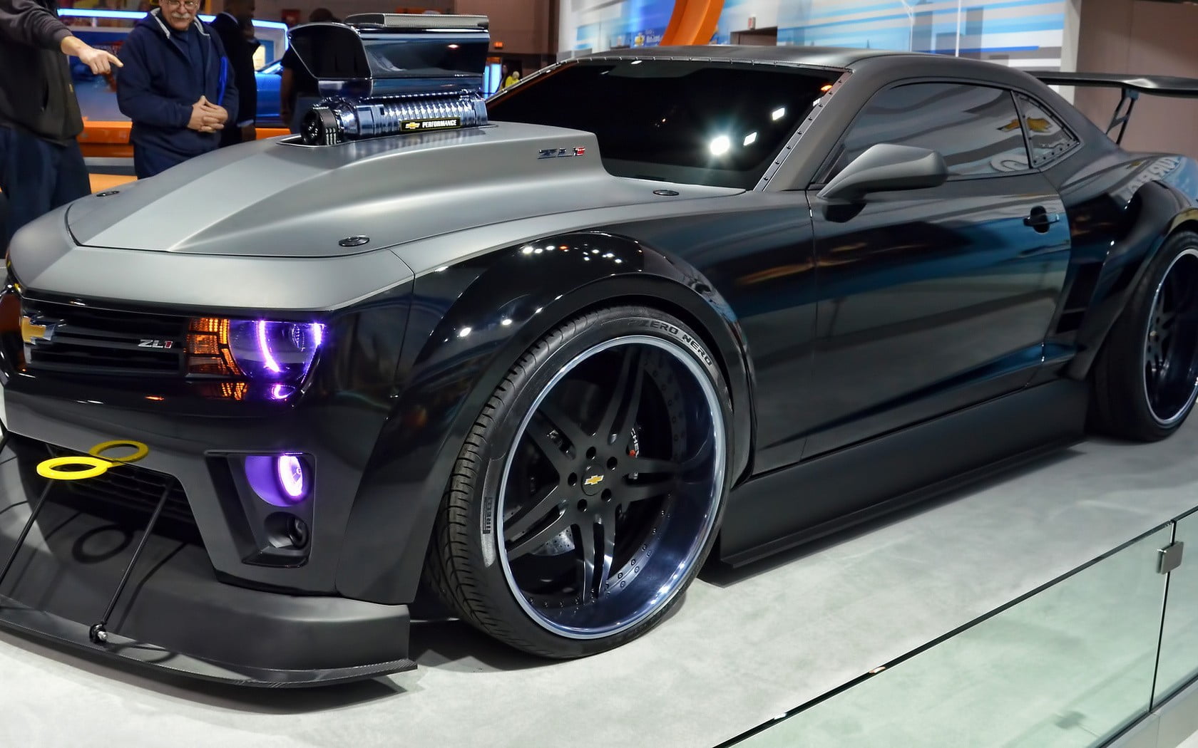 Muscle Car Chevrolet Camaro - HD Wallpaper 