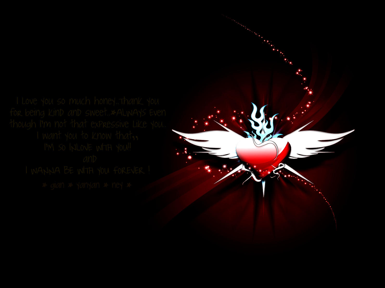 Wallpaper Love You So Much - Abstract - HD Wallpaper 