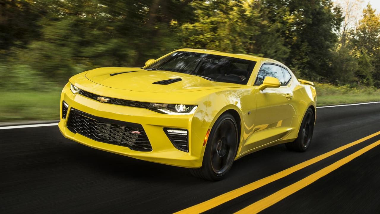 High Resolution Wallpaper - Chevrolet Camaro 2016 - HD Wallpaper 