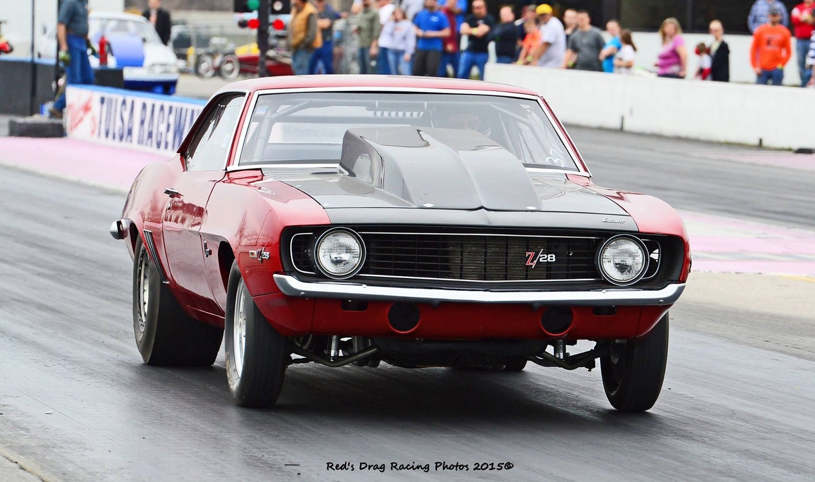 1969 Camaro Z28 Drag Car - HD Wallpaper 