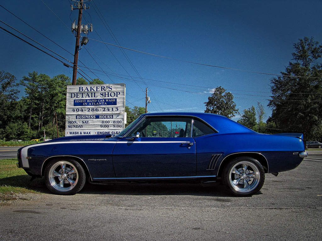 Camaro Rs Ss 1969 - HD Wallpaper 