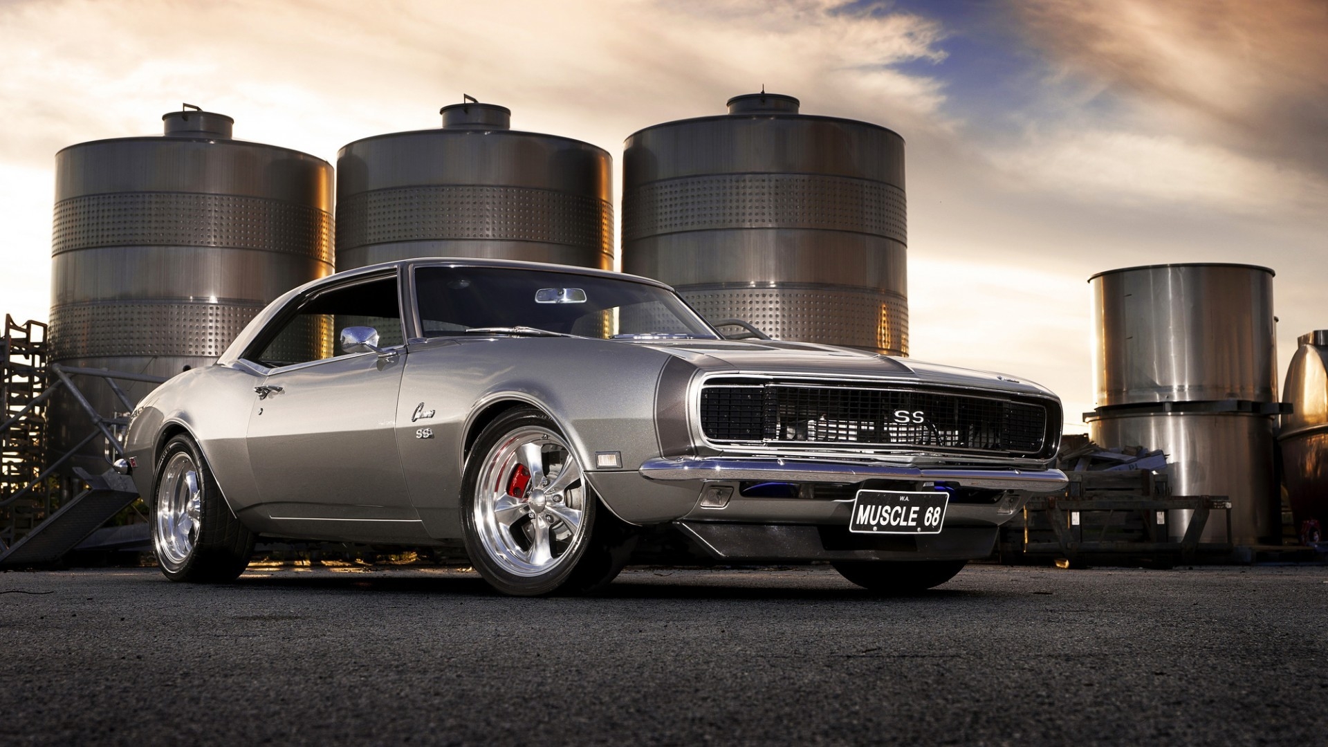 Chevrolet Camaro Old - HD Wallpaper 