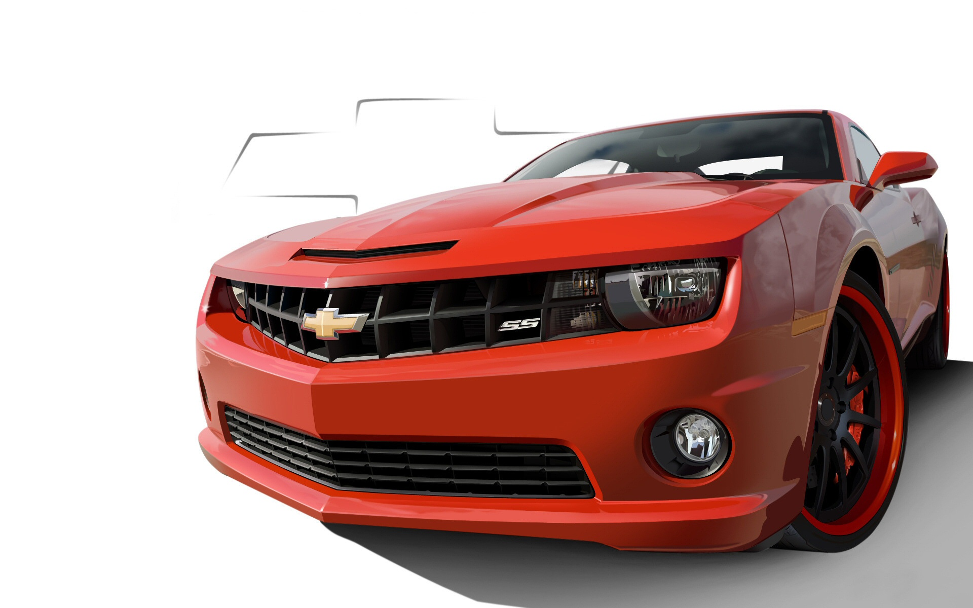 Chevrolet Camaro Wallpaper, Chevrolet, Chevrolet Camaro - Chevrolet Camaro Ss 2010 - HD Wallpaper 