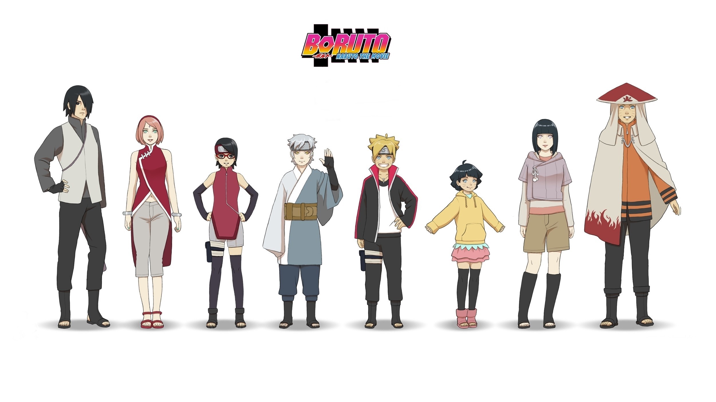 Grown Up Boruto Naruto Characters - HD Wallpaper 