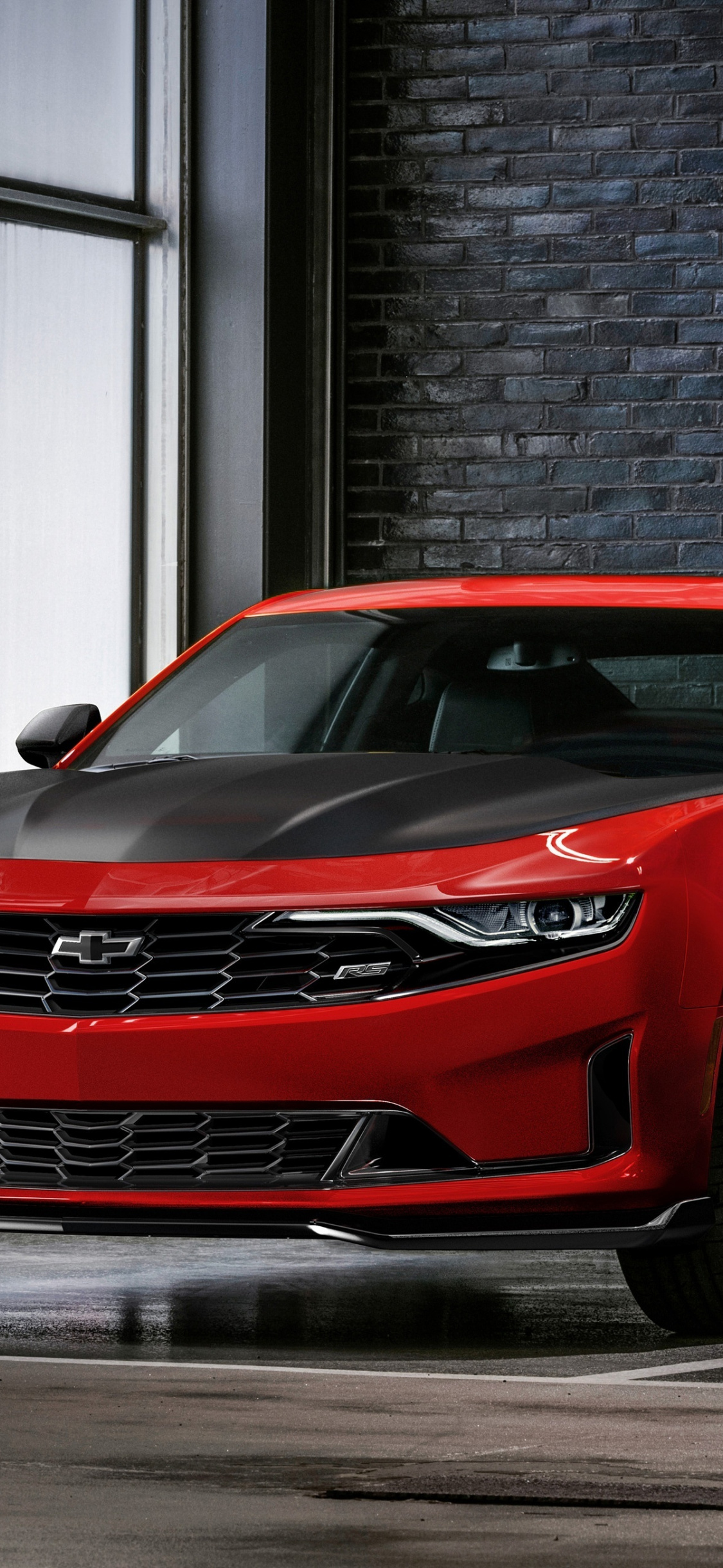Chevrolet Camaro Rs 1le, Red Car, 2018, Wallpaper - Chevrolet Camaro 2019 - HD Wallpaper 