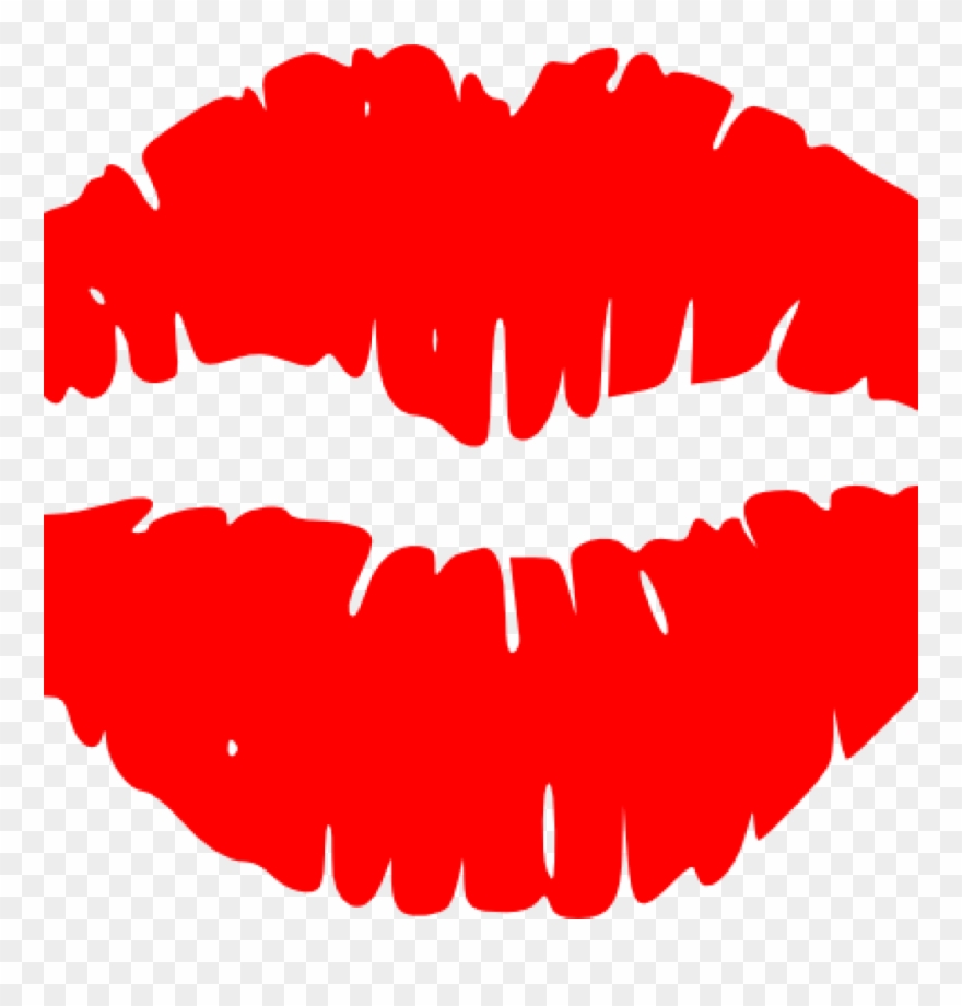 Kiss Lips Clip Art Cartoon Kissing Lips Clipart Best - Kiss Lips Clipart Png - HD Wallpaper 