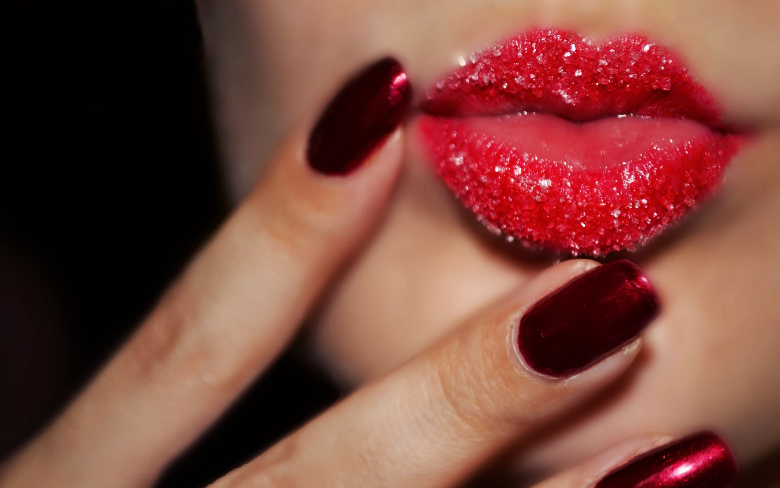 Lip Kisses Wallpapers Group - Lip Wallpaper Hd Girl Beautiful - HD Wallpaper 
