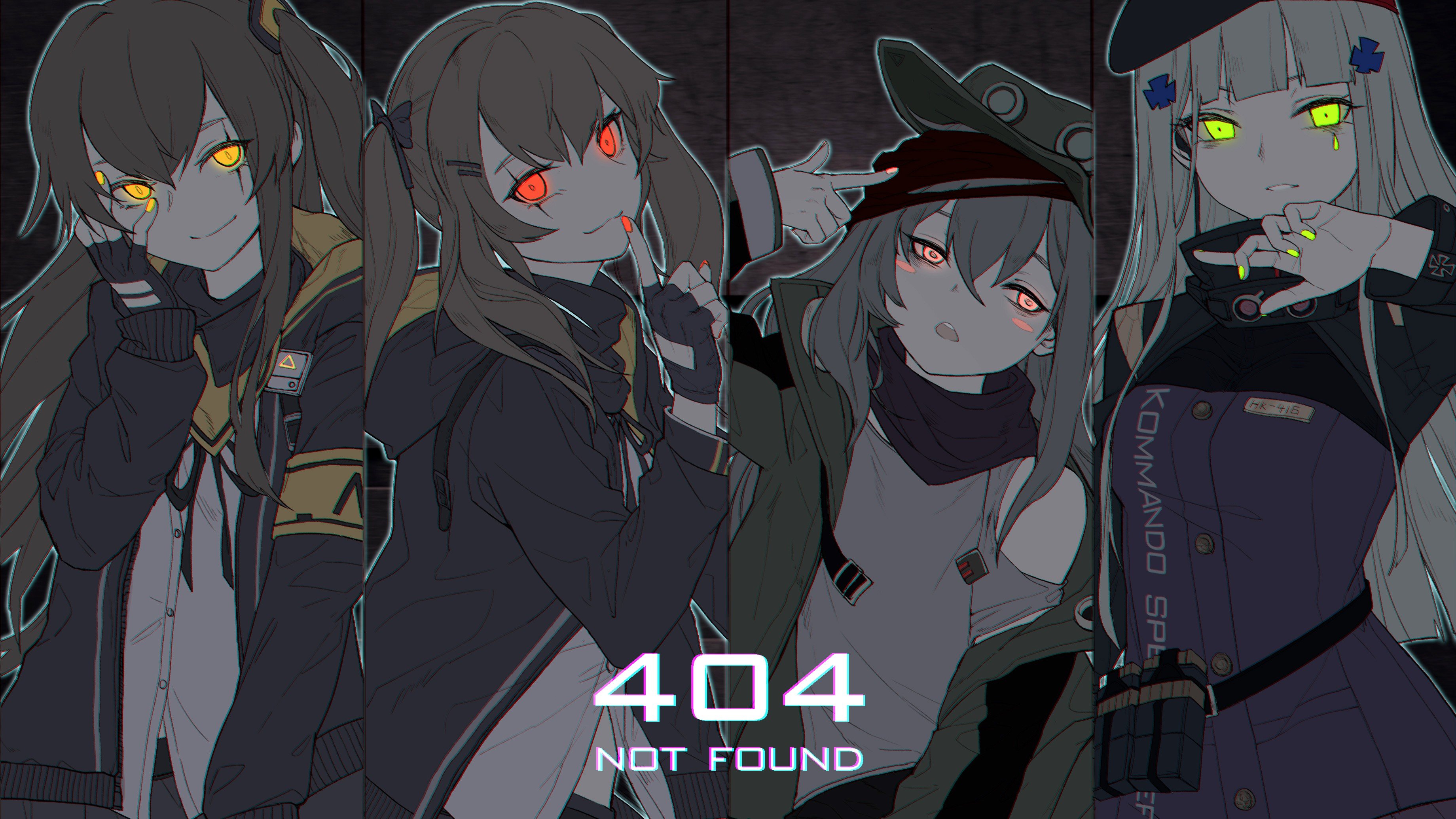 Girls Frontline 404 Squad - HD Wallpaper 
