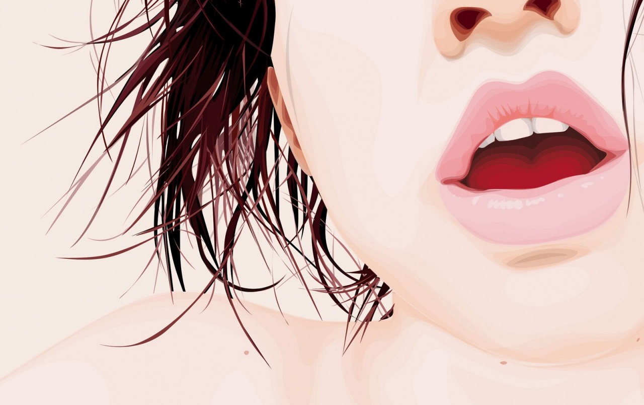 Sensual Lips Wallpapers - Woman Lips Vector Art - HD Wallpaper 