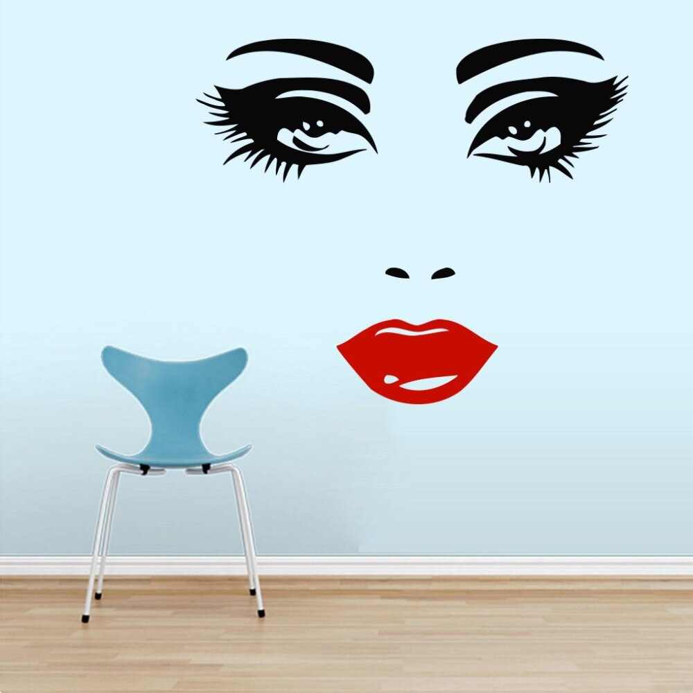 Beautiful Eyes And Lips - HD Wallpaper 