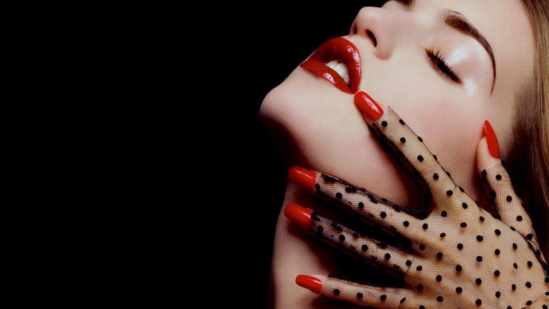 Wallpaper Bibir - HD Wallpaper 