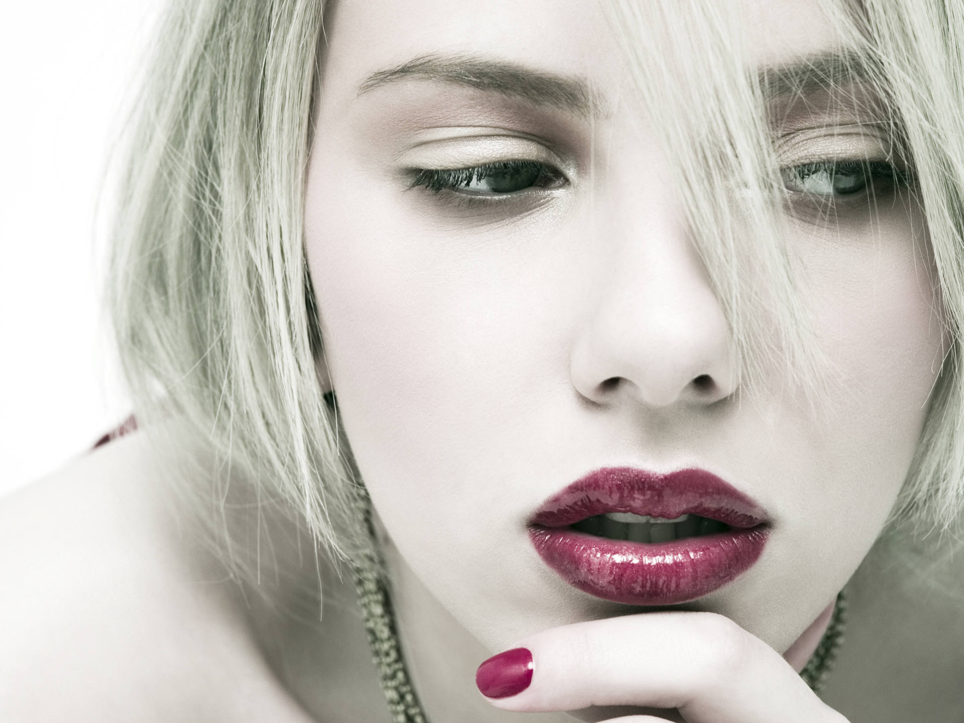 Scarlett Johansson Beautiful Lips - Scarlett Johansson Sexy Lip - HD Wallpaper 