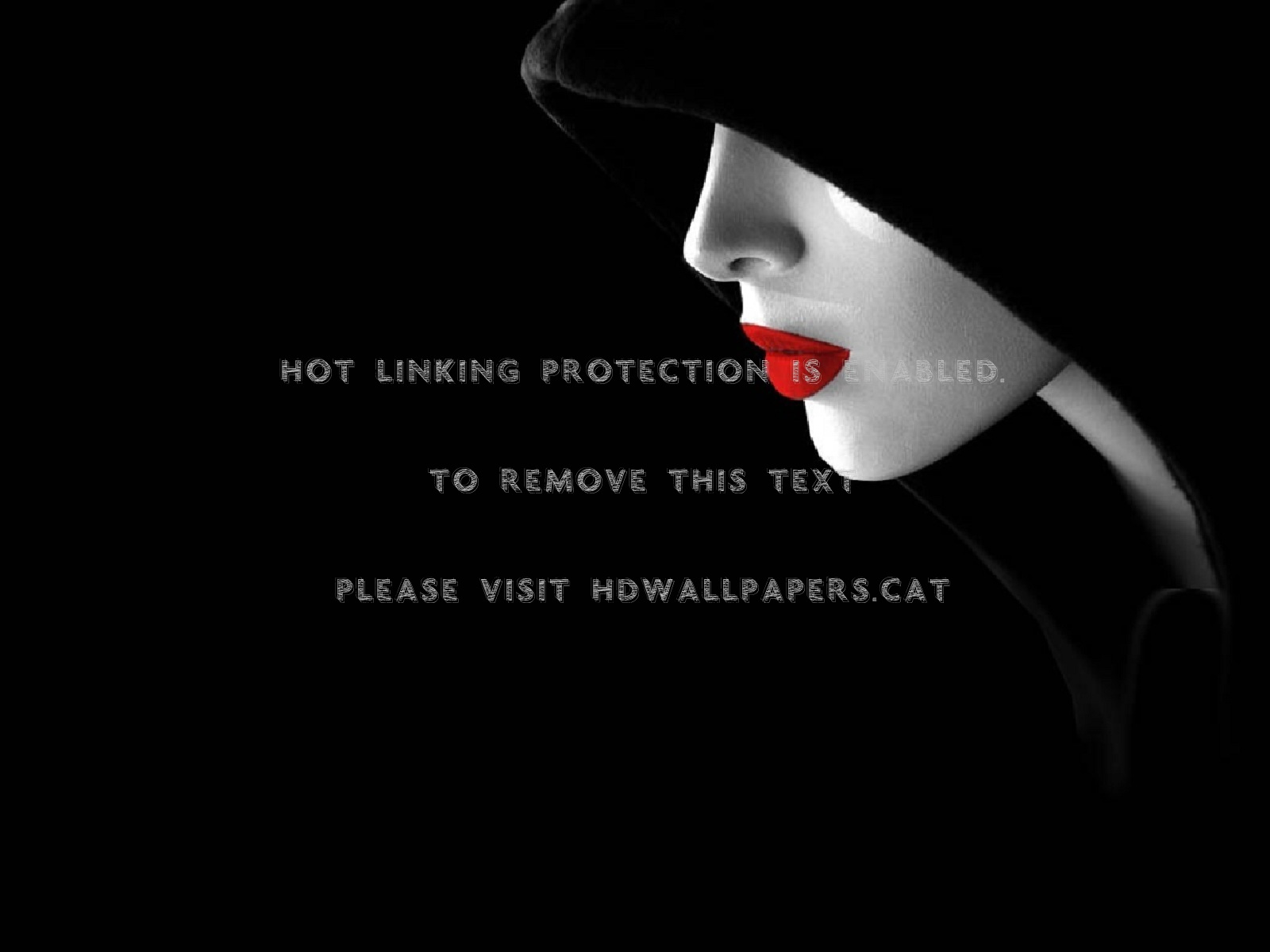 Red Lips Black Digital Nice Beautiful White - Your Desire Shall Be For Your Husband - HD Wallpaper 