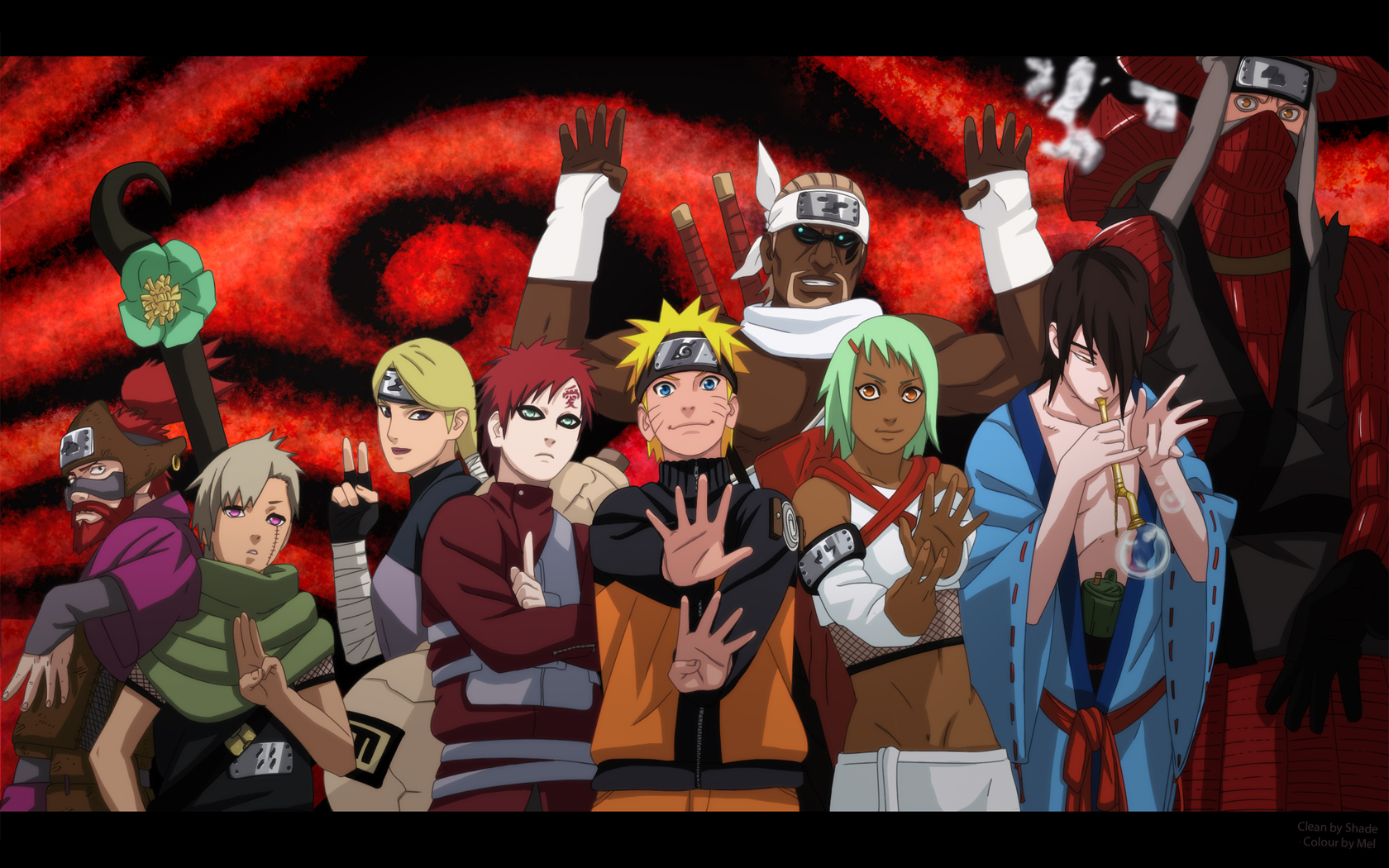 Naruto And His Friends - HD Wallpaper 