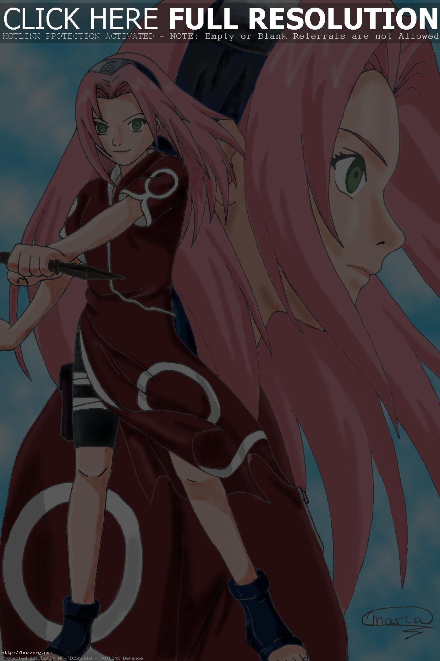 Naruto And Sakura 
 Data Src Naruto And Sakura Wallpaper - Warren Street Tube Station - HD Wallpaper 