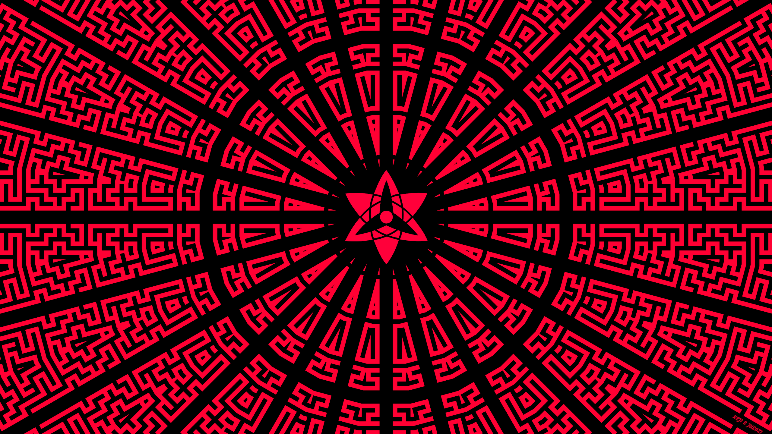 Pattern Sharingan - HD Wallpaper 