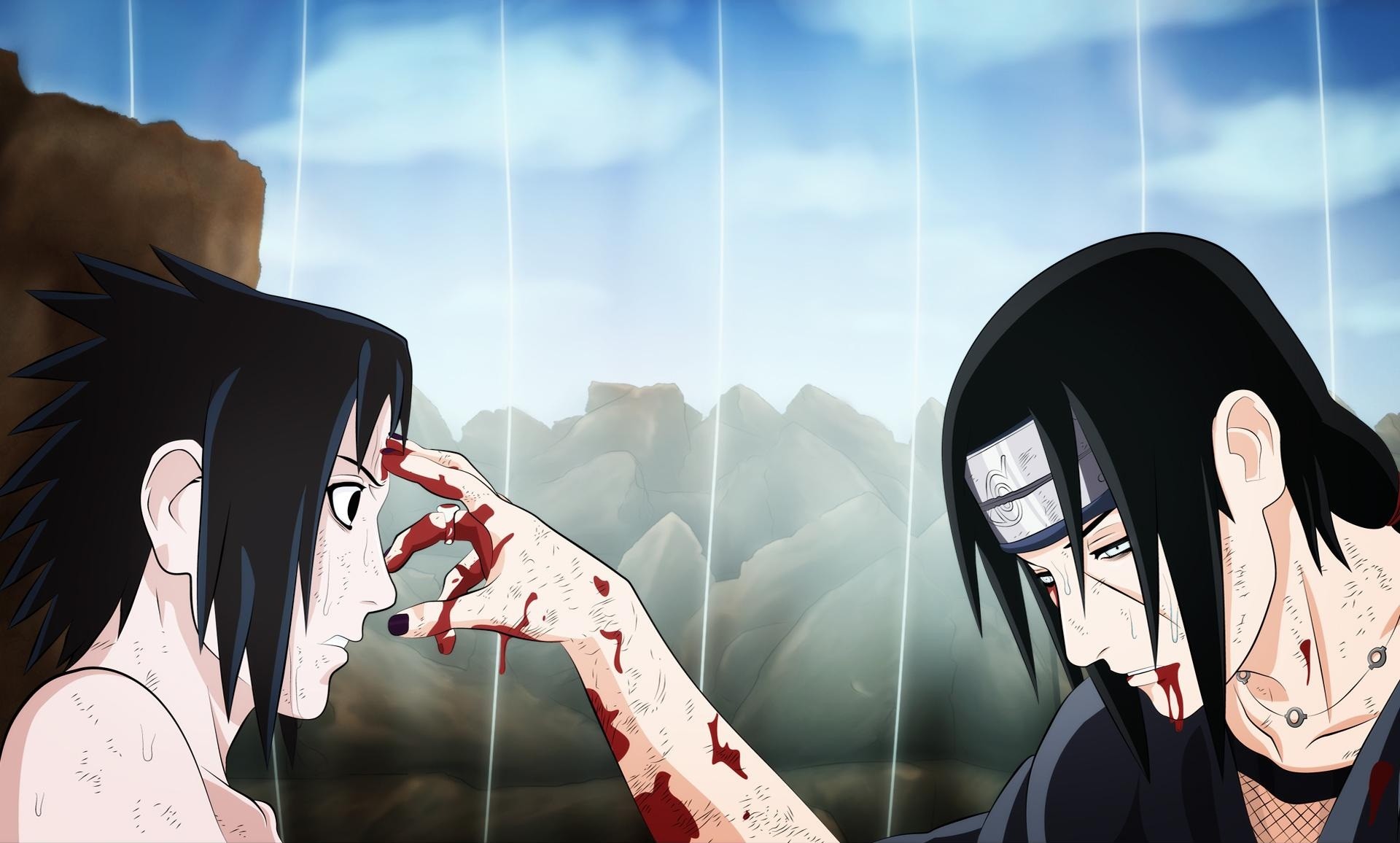 Wallpaper - Sasuke Uchiha And Itachi - HD Wallpaper 