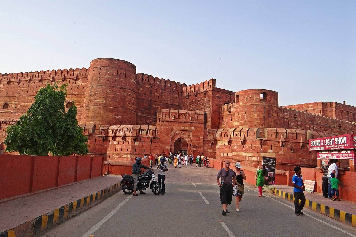 Agra Fort - HD Wallpaper 
