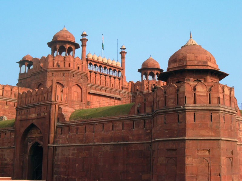 Red Fort - HD Wallpaper 
