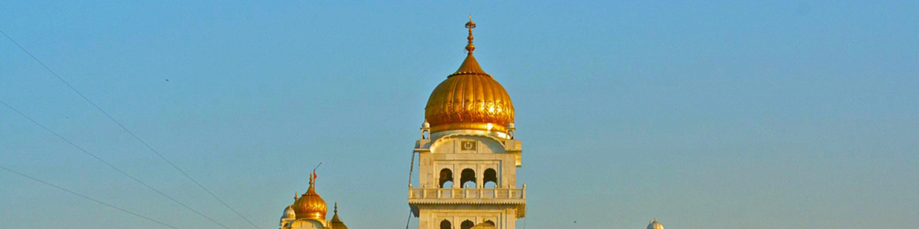 Delhi Banner - Gurudwara Bangla Sahib - HD Wallpaper 