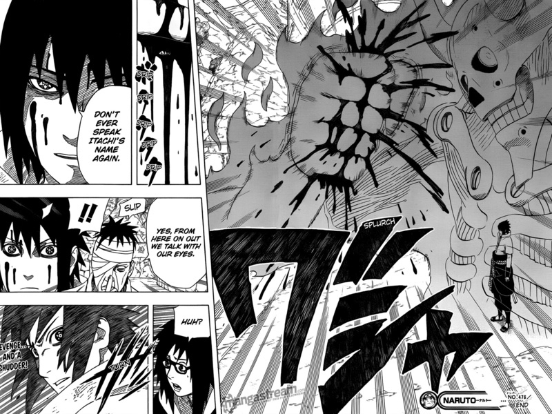 Sasuke Is The Best¡¡ - Naruto Manga Sasuke Vs Danzo - HD Wallpaper 