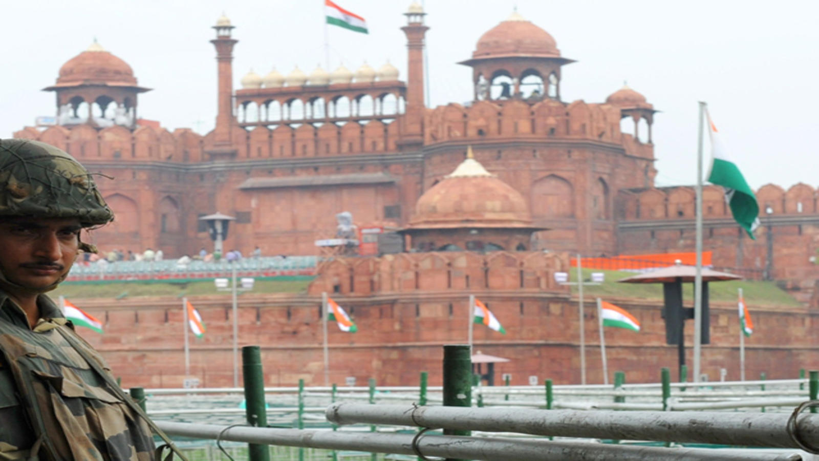 Red Fort - HD Wallpaper 