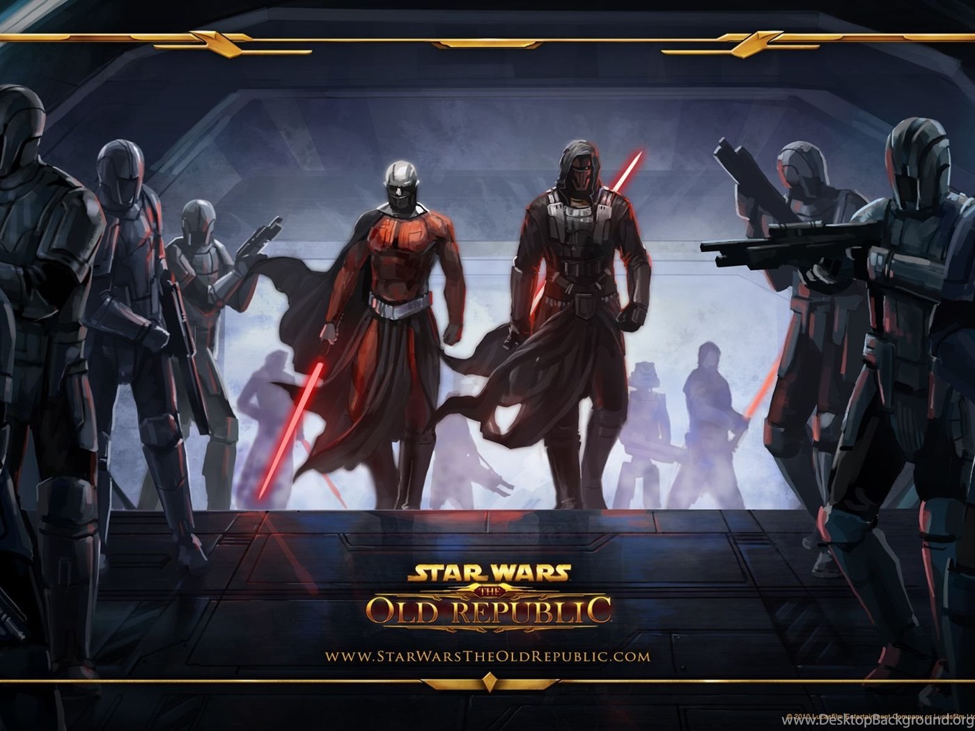 Swtor Hd Wallpaper - Knights Of The Old Republic Art - HD Wallpaper 